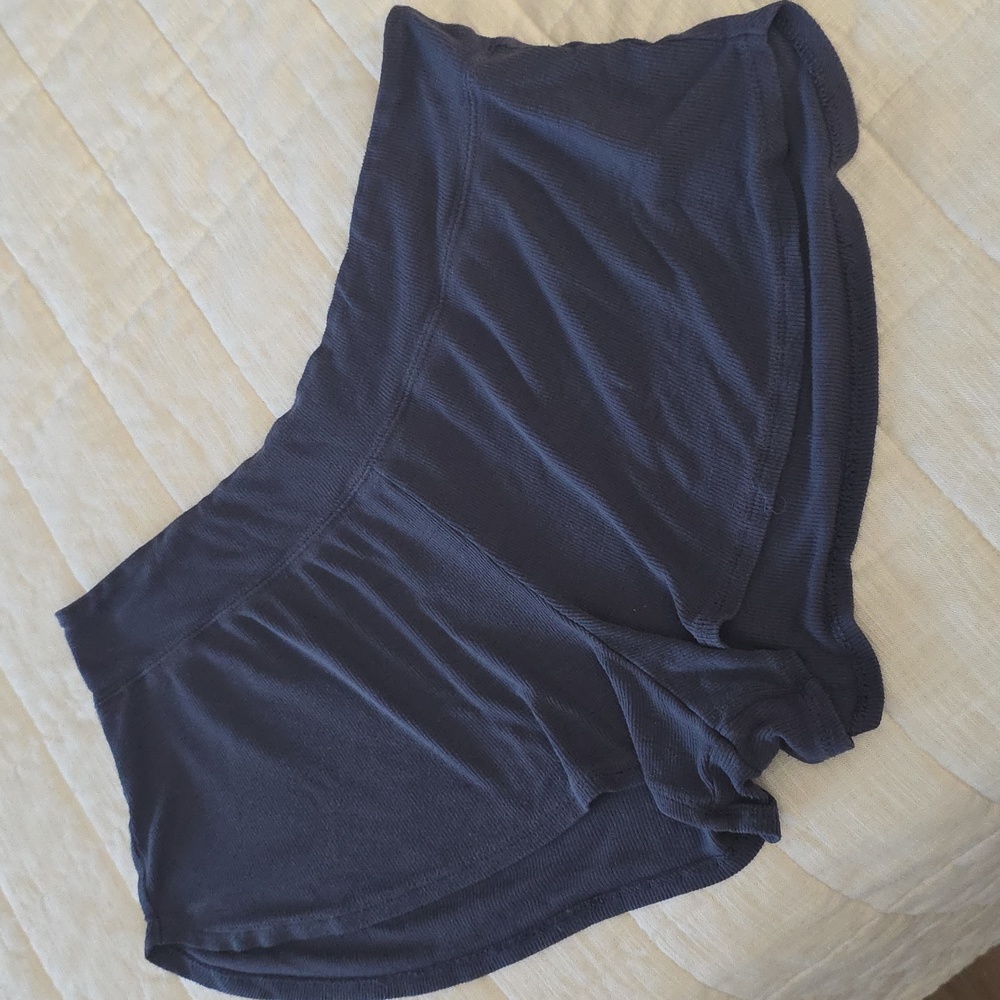 Athleta Navy Blue Well Rested Sleep Shorts - Picture 3 of 6